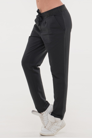 Спортивные брюки черного цвета 089|интернет-магазин vvlen.com