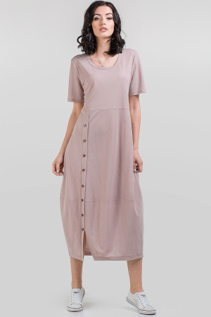 Летнее платье  мешок пудры цвета 2674-1.101|интернет-магазин vvlen.com
