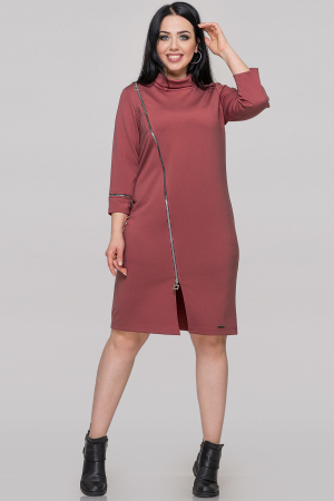 Платье футляр пудры цвета 2892.47 |интернет-магазин vvlen.com