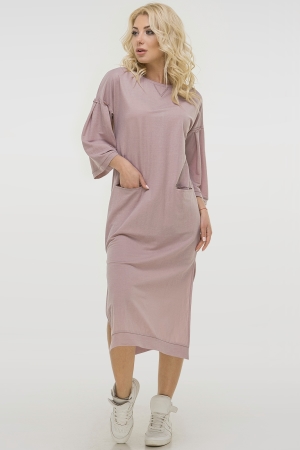 Платье  мешок  пудры цвета 2810.101|интернет-магазин vvlen.com