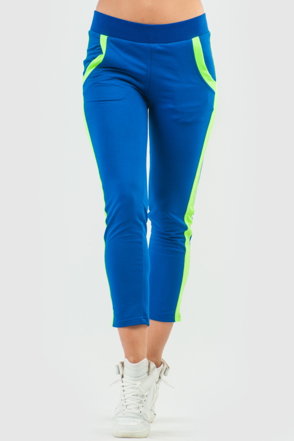 Спортивные штаны электрика цвета 205 br|интернет-магазин vvlen.com