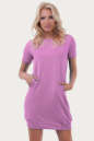 Спортивное платье  темно-розового цвета 6001 No0|интернет-магазин vvlen.com