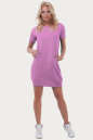 Спортивное платье  темно-розового цвета 6001 No1|интернет-магазин vvlen.com