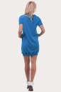Спортивное платье  темно-голубого цвета 6001 No3|интернет-магазин vvlen.com