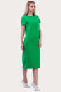 Спортивное платье  зеленого цвета 6002-2 No1|интернет-магазин vvlen.com