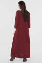 Платье оверсайз бордового цвета it 101 No2|интернет-магазин vvlen.com
