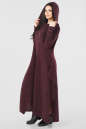 Платье оверсайз махагона коричневого цвета it 230 No2|интернет-магазин vvlen.com