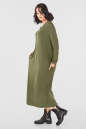 Платье оверсайз хаки цвета it 1717 No2|интернет-магазин vvlen.com