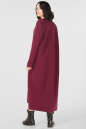 Платье оверсайз бордового цвета it 302 No1|интернет-магазин vvlen.com