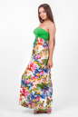 Летнее платье комбинация зеленого тона цвета 2367.33d29 No1|интернет-магазин vvlen.com