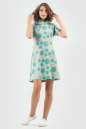 Спортивное платье  ментола цвета 6007-1 No4|интернет-магазин vvlen.com