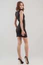 Коктейльное платье футляр черного цвета 763.18 No2|интернет-магазин vvlen.com