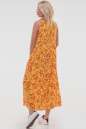 Летнее платье балахон желтого цвета 2540.84 No2|интернет-магазин vvlen.com