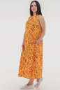 Летнее платье балахон желтого цвета 2540.84 No5|интернет-магазин vvlen.com