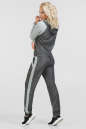 Спортивный костюм с люрексом темно-серого цвета No2|интернет-магазин vvlen.com