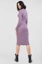 Повседневное платье футляр фрезового цвета 2431-1.31 No2|интернет-магазин vvlen.com