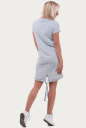 Спортивное платье  светло-серого цвета 6005 No3|интернет-магазин vvlen.com