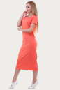 Спортивное платье  оранжевого цвета 6002-2 No1|интернет-магазин vvlen.com