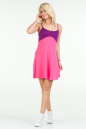 Летнее платье майка розового цвета 1079.17 No0|интернет-магазин vvlen.com