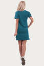 Спортивное платье  голубого цвета 6004 No3|интернет-магазин vvlen.com