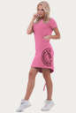 Спортивное платье  розового цвета 6005-1 No1|интернет-магазин vvlen.com