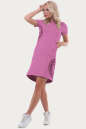 Спортивное платье  тёмно-розового цвета 6005-1 No0|интернет-магазин vvlen.com