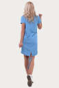 Спортивное платье  голубого цвета 6005 No2|интернет-магазин vvlen.com