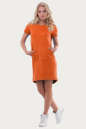 Спортивное платье  оранжевого цвета 6005 No1|интернет-магазин vvlen.com