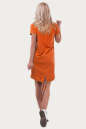 Спортивное платье  оранжевого цвета 6005 No2|интернет-магазин vvlen.com