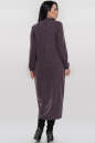 Повседневное платье  мешок серо-фиолетового цвета 2539-4.118 No2|интернет-магазин vvlen.com