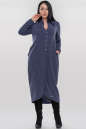 Повседневное платье  мешок джинса цвета 2539-4.118 No0|интернет-магазин vvlen.com