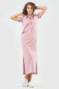 Спортивное платье  темно-розового цвета 6009-1|интернет-магазин vvlen.com