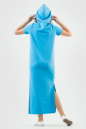 Спортивное платье  голубого цвета 6009-1 No2|интернет-магазин vvlen.com