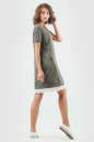 Спортивное платье  темно-серого цвета 6001-2 No2|интернет-магазин vvlen.com