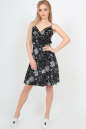 Летнее платье-комбинация черного цвета 460.17 No1|интернет-магазин vvlen.com
