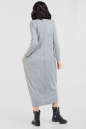 Повседневное платье балахон серого цвета 2673.99 No3|интернет-магазин vvlen.com