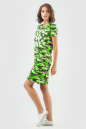 Спортивное платье  салатового цвета 6003-1|интернет-магазин vvlen.com