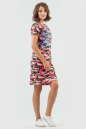 Спортивное платье  розового цвета 6003-1 No1|интернет-магазин vvlen.com