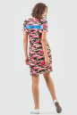 Спортивное платье  розового цвета 6003-1 No2|интернет-магазин vvlen.com