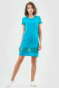 Спортивное платье  ментола цвета 6003-3 No0|интернет-магазин vvlen.com