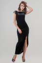 Вечернее платье футляр черного цвета 2635.26 No0|интернет-магазин vvlen.com