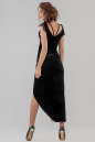 Вечернее платье футляр черного цвета 2635.26 No5|интернет-магазин vvlen.com