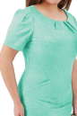 Платье футляр мятного цвета 2162.53  No2|интернет-магазин vvlen.com