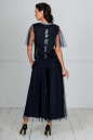 Женский костюм с юбкой-брюки темно-синего цвета kl  186-187 No2|интернет-магазин vvlen.com