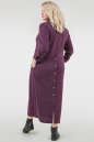 Платье рубашка фиолетового цвета 2677-1.105  No2|интернет-магазин vvlen.com