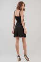 Коктейльное платье-комбинация черного цвета 1262.2 No1|интернет-магазин vvlen.com