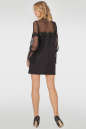 Коктейльное платье трапеция черного цвета 2752.47 No2|интернет-магазин vvlen.com