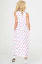 Летнее платье балахон белого цвета 2540.84 No3|интернет-магазин vvlen.com