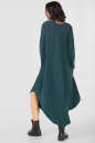 Платье оверсайз темно-зеленого цвета it 304-3 No3|интернет-магазин vvlen.com
