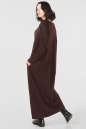 Платье оверсайз шоколадного цвета it 227 No1|интернет-магазин vvlen.com